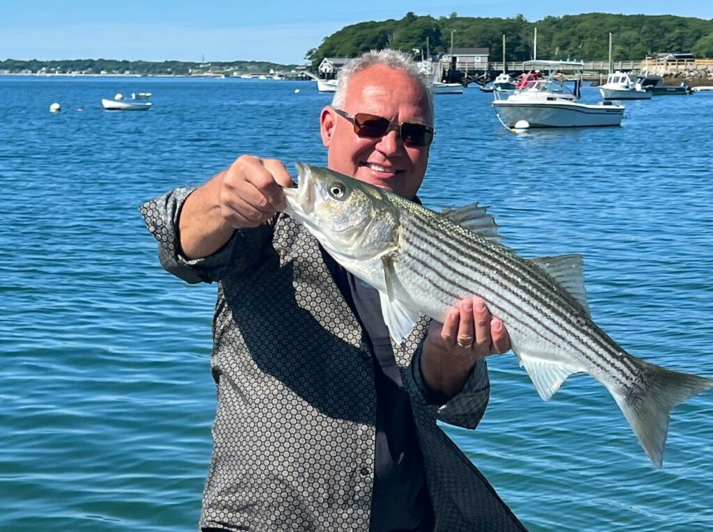 Inshore Striped Bass Fishing Charters Near Me Portland, Maine